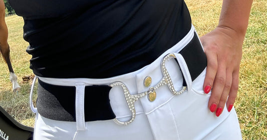 Rhinestone Bit Belt